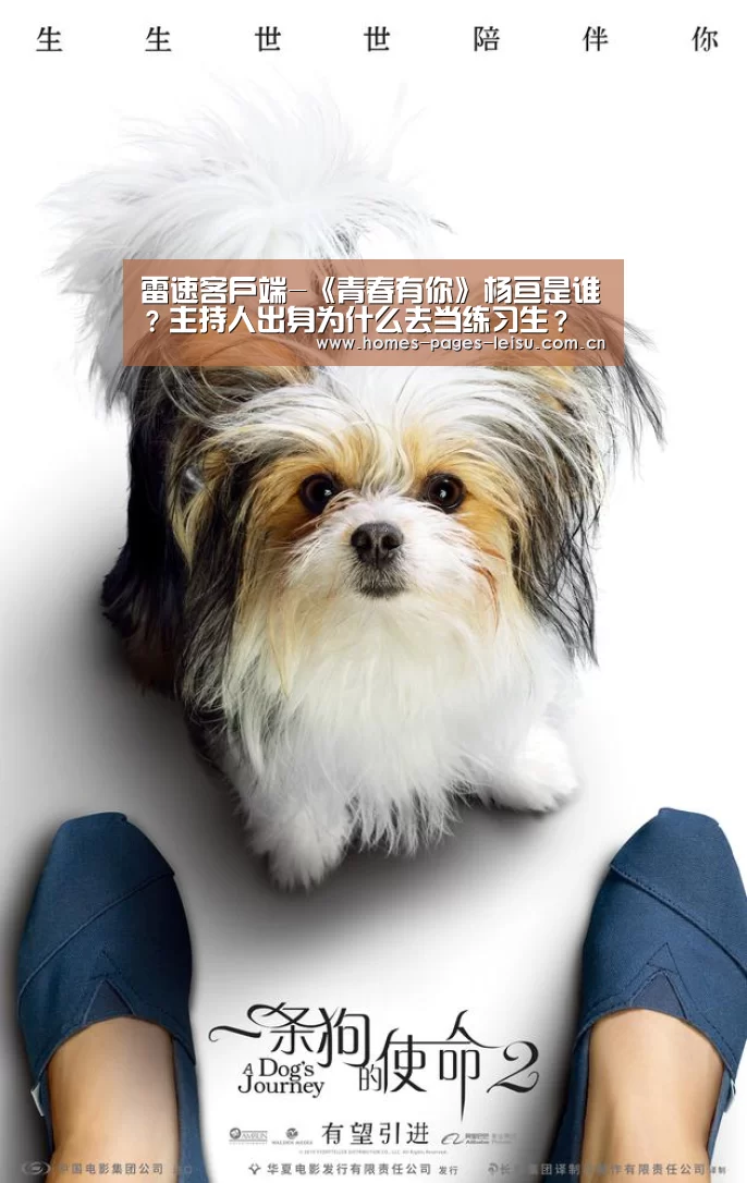 雷速客户端-《青春有你》杨亘是谁?主持人出身为什么去当练习生?(图2) 赛事直播APP