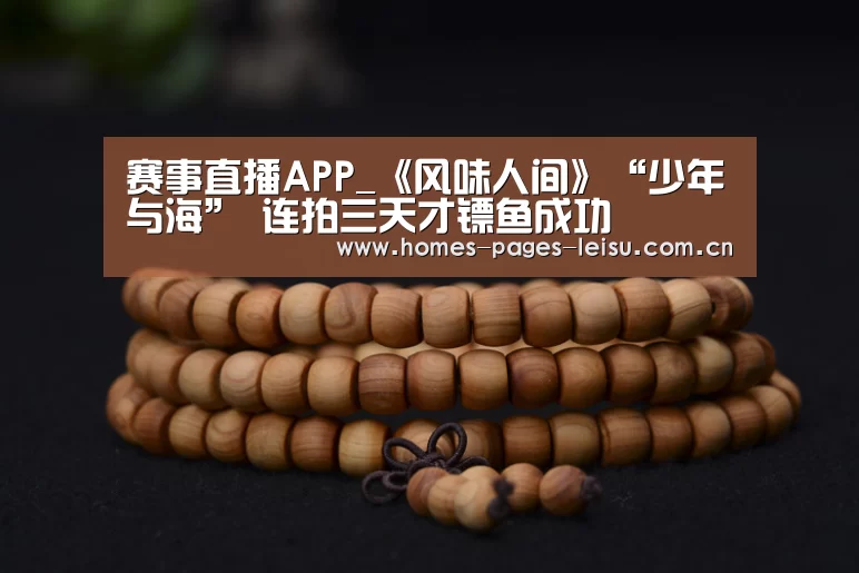 赛事直播APP_《风味人间》“少年与海” 连拍三天才镖鱼成功(图1) 雷速客户端