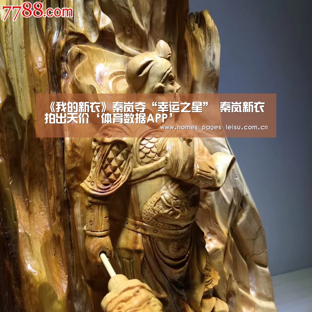 《我的新衣》秦岚夺“幸运之星” 秦岚新衣拍出天价‘体育数据APP’(图3) 雷速APP下载