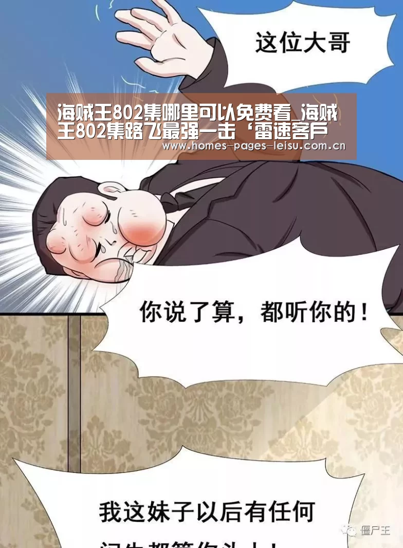 海贼王802集哪里可以免费看_海贼王802集路飞最强一击‘雷速客户端’(图1) 雷速客户端